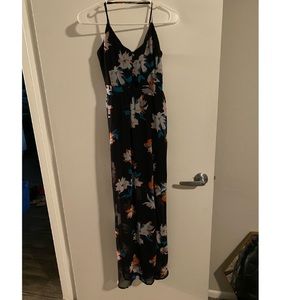 Floor length maxi dress